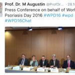 Pressekonferenz in Berlin zum Welt-Psoriasistag 2016
